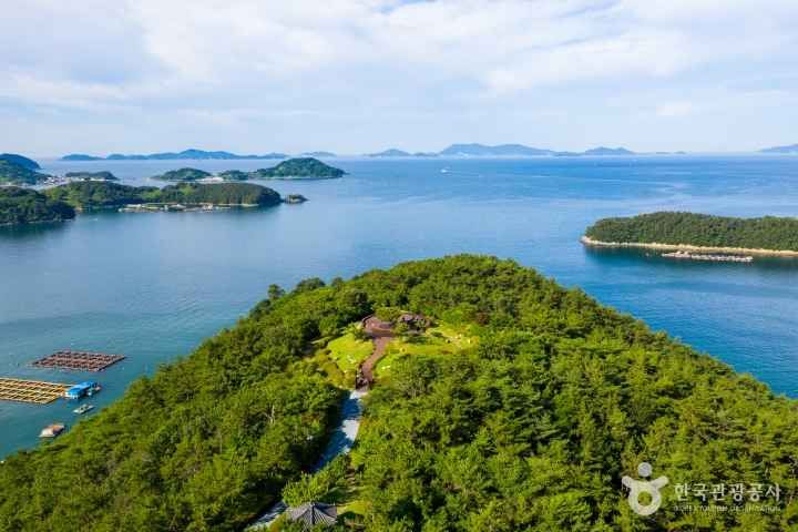 달아공원 전경을 바라본 모습