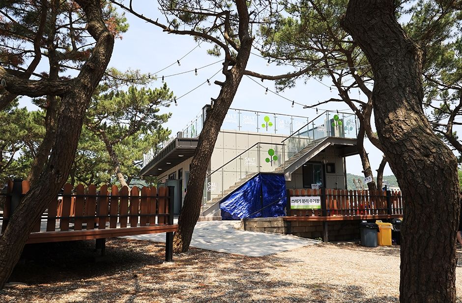 을왕리 해변 캠핑장 이미지