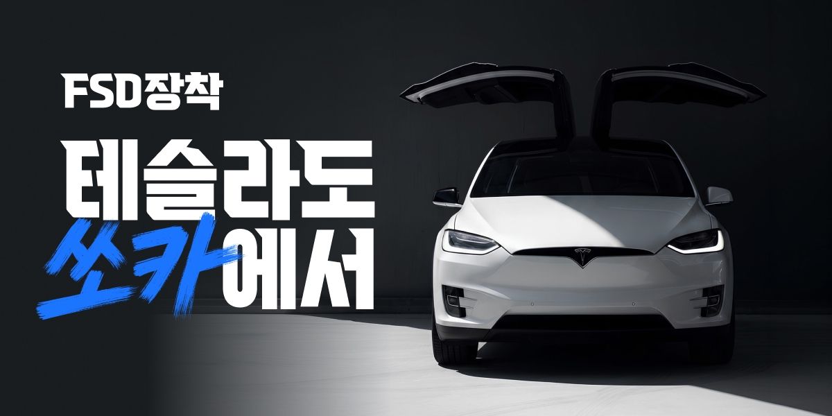 쏘카에서 이용하는 테슬라